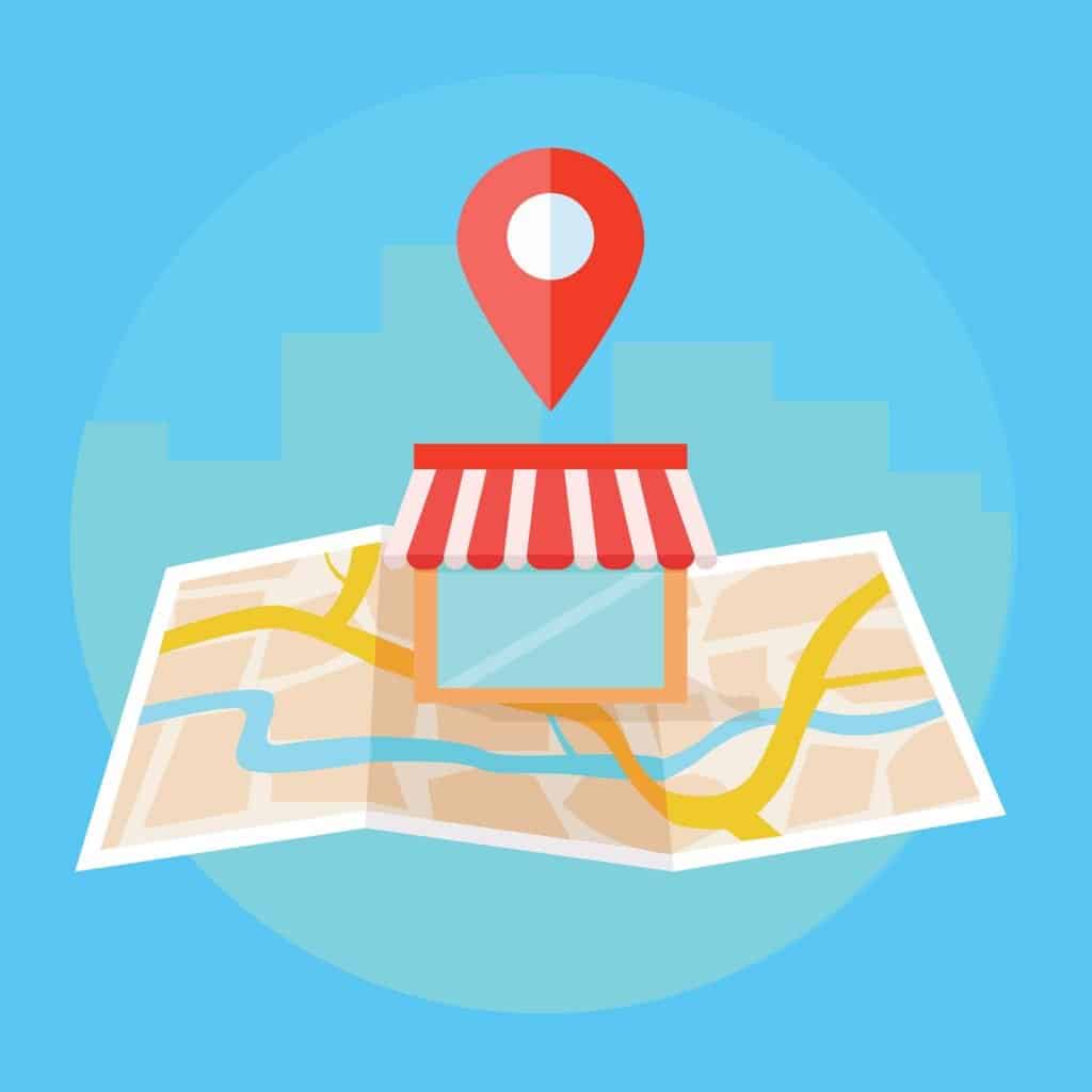 Local search and local SEO graphic